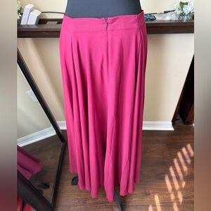 Chicwish Burgundy Maxi Skirt – Size Medium